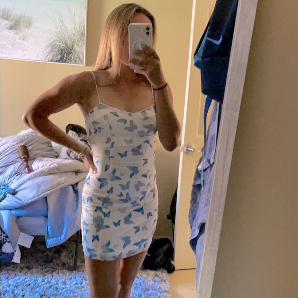 Princess Polly butterfly dress